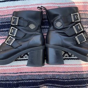 Harley Davidson leather boots
